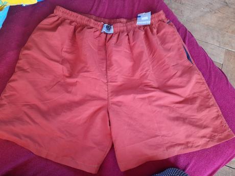 Pánské kraťasy milan 4xxl oranžové, 4xl