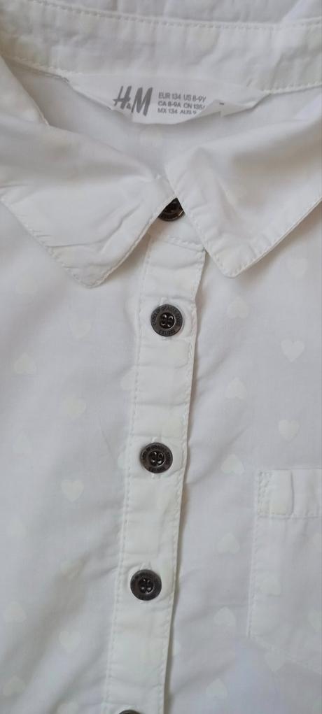 Šaty zn."h&m" vel."134", h&m,134