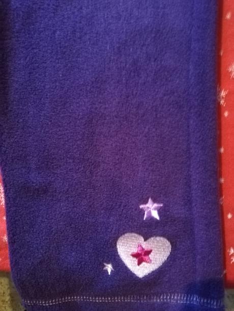 Kalhoty teplé dívčí fleesové., 140