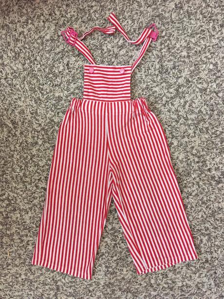 Prouhaté bavlněné kalhoty s laclem (vel.74/80), 74