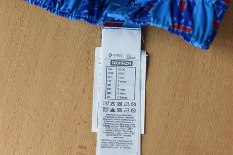 Kraťasy vel. 2 roky, decathlon,92