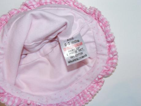 C70 bavlněný klobouček vel. 62, matalan,62