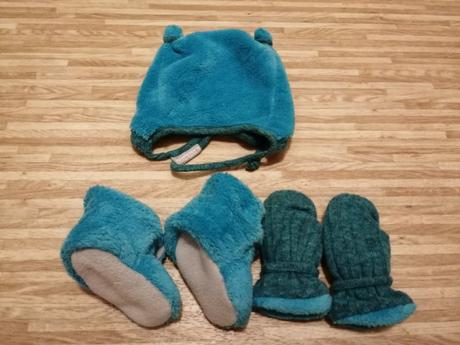 Tyrkysový set little things 0-6měs, little things,62