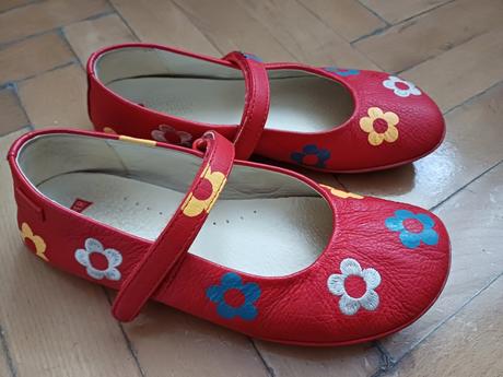 Kožené barefootové balerínky, camper,34