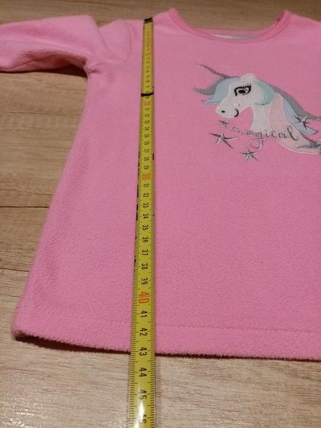 Fleecové pyžamo primark jednorožec vel. 110, primark,110