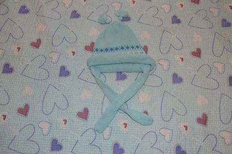 80/86/92 dívčí pletená čepice čepička, 86