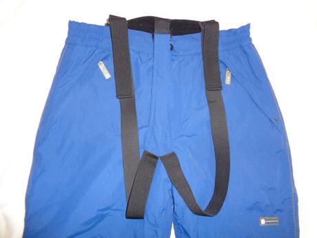 Luxusní modré oteplovací kalhoty port louis, xl