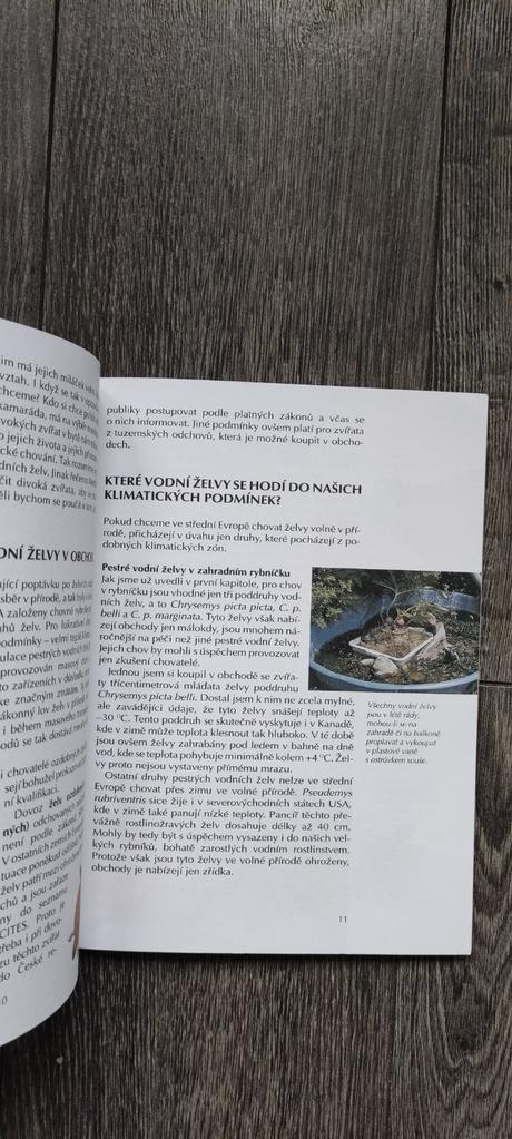 Knížka vodní želvy,