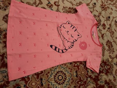 Noční košile s kočičkou, kugo,98