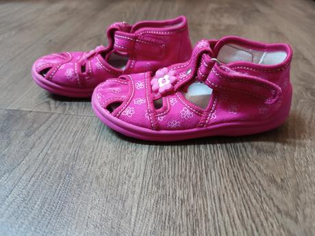 2x dívčí bačkory/baleríny, vel.25, 25