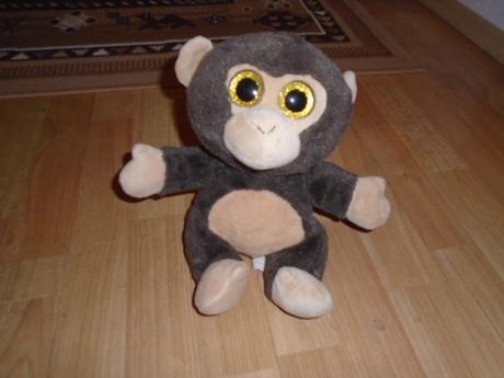 Plyšák opička velké oči, 