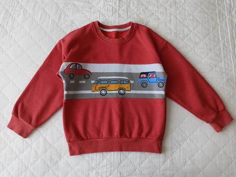 Vyteplená mikina, 122/128, 122