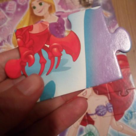 Puzzle princezny mega,