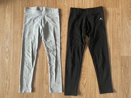 Dívčí legíny - 2ks, vel 122/128, domyos,122