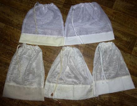 Pytlíky dárkové, na potraviny či skladování 5 ks, 