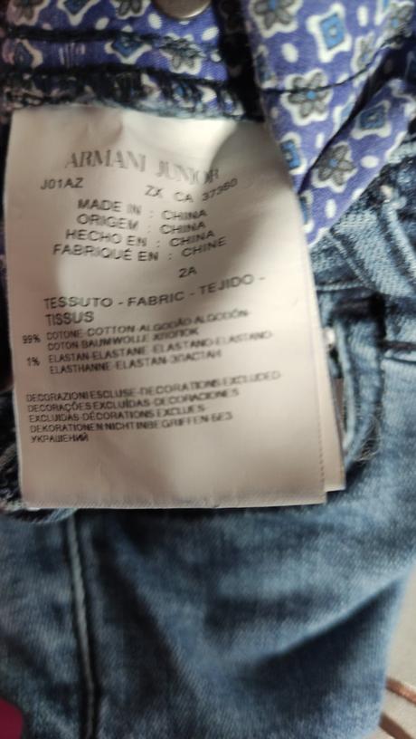 Rifle/džíny chlapecké armani 92/98, armani,92