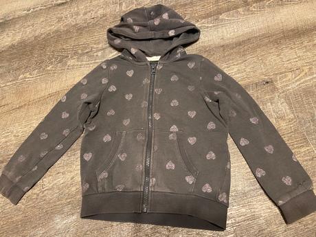 Mikina s kapuci, h&m,110
