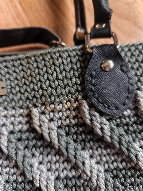 Háčkovaná kabelka handmade, 