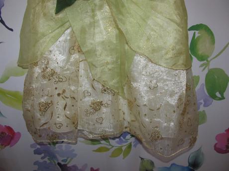 Karnevalové elegantní šaty-princezna tiana, 