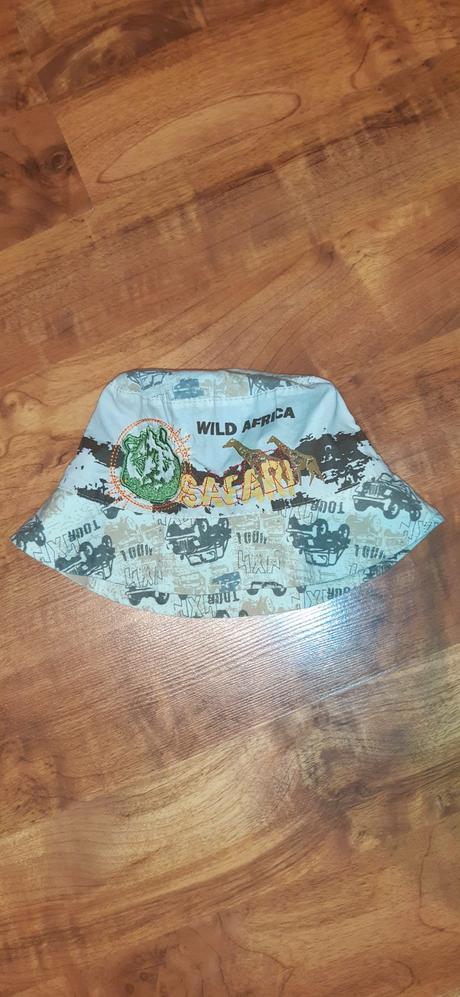 Chlapecký letní kloubouček obvod 52cm safari, 110