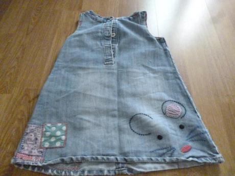 Riflové šaty next vel. 2-4, next,98