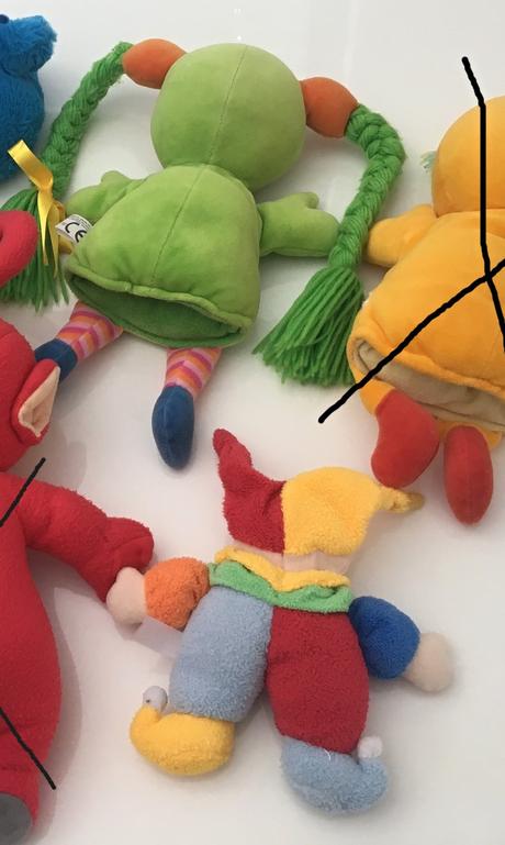 Plyšové hračky,