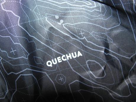 Chlapecká větrovka s kapucí, bunda, quechua,158