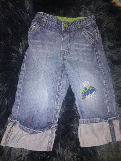 Klučičí rifle vláček vel. 92, mothercare,92