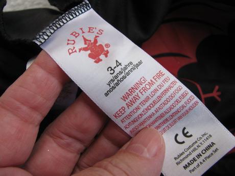 Karneval-3 dílný oboustranný kostým upír, 