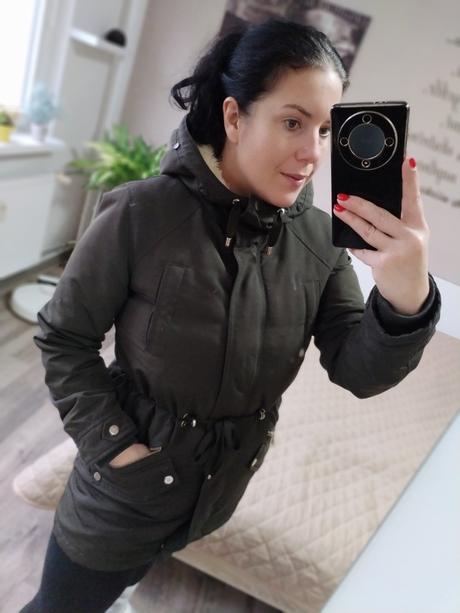 Dámský zimní kabát m/38, pimkie,m