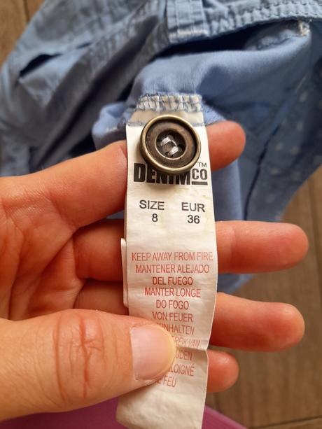 Dámské plátěné kraťasy zn. denim, vel. 36, denim co,36