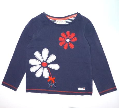 Bavlněné tričko s kytičkami vel. 92, next,92