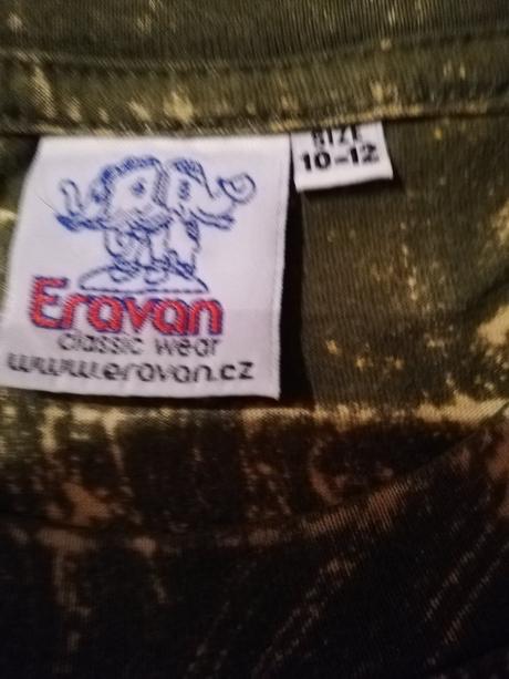 Tričko uni s tygrem vel. 10-12 let., 146