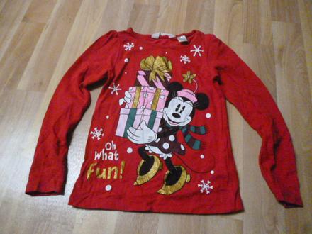 Triko minnie 4-6, h&m,110