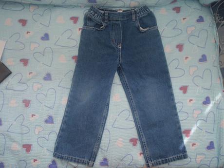 98 104 110 džíny, rifle obyčejné, 110