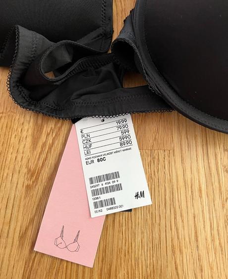 Podprsenka & push up h&m 80c, h&m,80c
