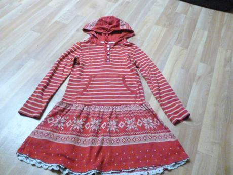 Vánoční šaty next vel. 8 l, 128