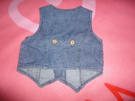 Jako nová džínová vesta george, vel. 3-4 roky, george,98