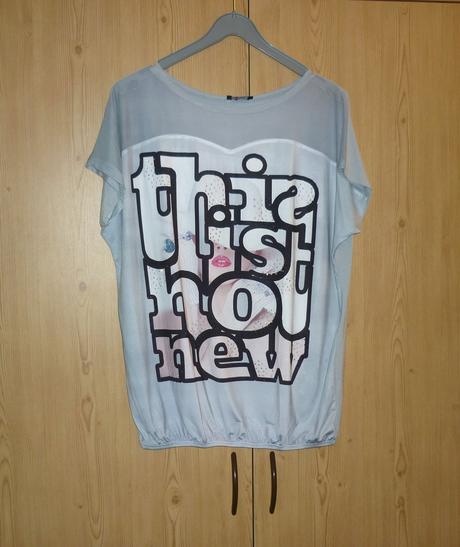 Šedé tričko trocky, l