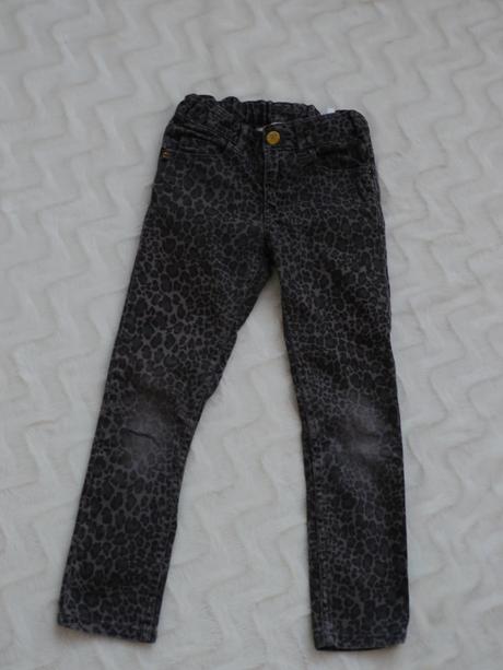 Leo kalhoty - na ustrizeni - kratasy -capri delka, h&m,110