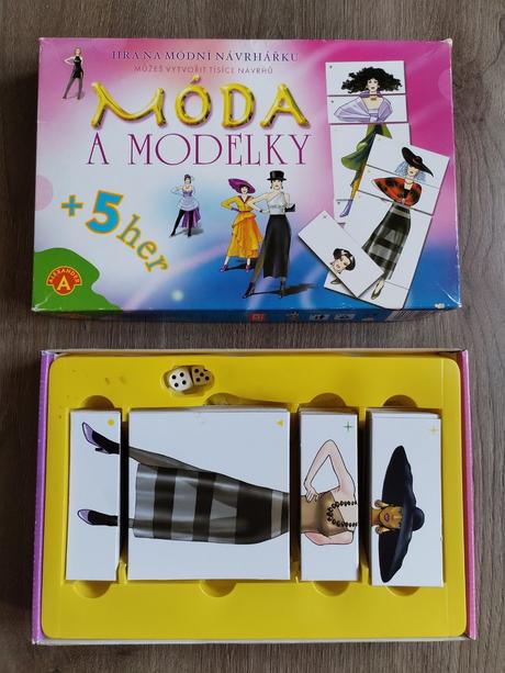 Móda a modelky dětská hra,