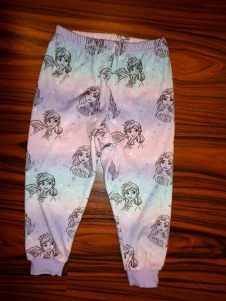 Luxusní flísové kalhoty frozen, george,98