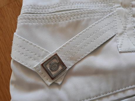 Kalhoty sportalm vel.36,bile,minimalne nosene, abercrombie&fitch,170