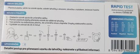 Covid-19 antigen rapid test, 