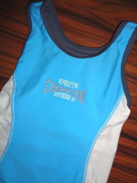 Nádherné tyrkysovošedé jednodílné plavky, alive,128