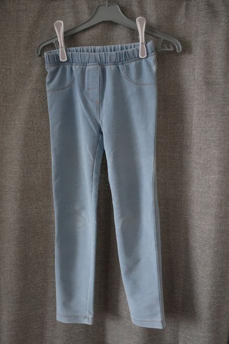 Dívčí džegíny 2x 122/128, lupilu,122