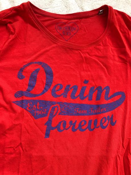 Tom tailor tricko cervene xs - 158/164, tom tailor,164