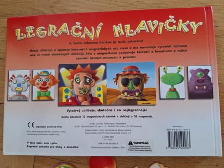 Kniha tvořivé legrační hlavičky,