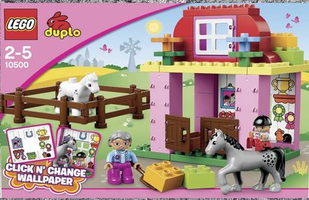 Lego duplo 10500 - horse stable.,