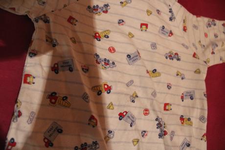 Dětský overal dopravní prostředky, auta, 68